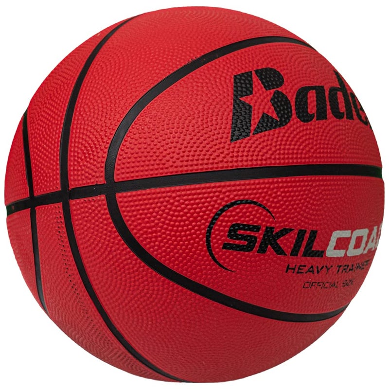 Baden SkilCoach Heavy Trainer Rubber Basketball, Red, 29.5-Inch - Image 2